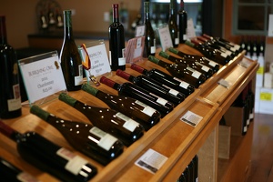 Wine Selection at Burrowing Owl